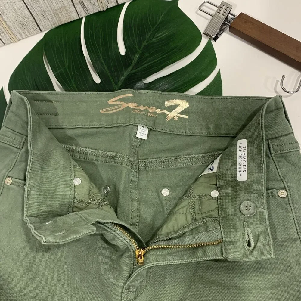 Seven7 NWT Tummyless High Rise Slimming Control Panel Skinny Jeans Size 6 Women - Picture 8 of 10